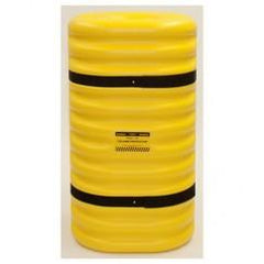 9" COLUMN PROTECTOR ROUND YELLOW - USA Tool & Supply