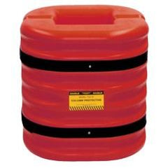 12" COLUMN PROTECTOR RED 24" HIGH - USA Tool & Supply