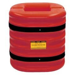 6" COLUMN PROTECTOR RED 24" HIGH - USA Tool & Supply