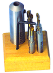 1/4" Min - 1-1/4" Max Bore - 1/4" SH - 2" OAL - Carbide Mini Boring Tool - USA Tool & Supply
