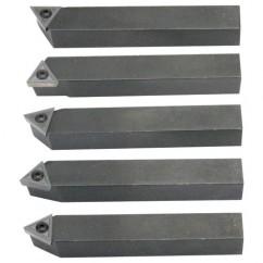 Style AL6 3/8 x 3/8" SH; LH - Indexable Tool Bit - USA Tool & Supply