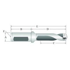 60729S-125F Gen3 Spade Drill Holder - USA Tool & Supply