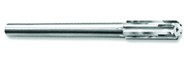 .4996 Dia- HSS - Straight Shank Straight Flute Carbide Tipped Chucking Reamer - USA Tool & Supply