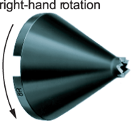 .630" Dia. - Series 680-10 - RH Rotation Driving Disc - USA Tool & Supply