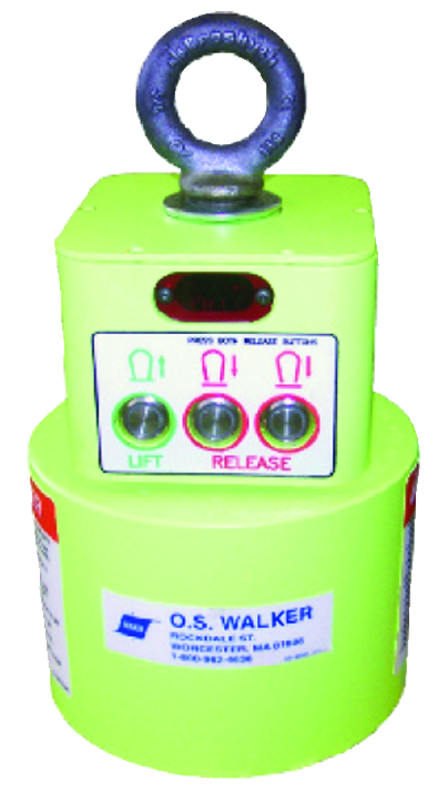 Circular Electric Lift Magnet - 14000 lbs. Holding Cap - USA Tool & Supply