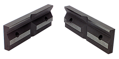1-Pair Matching V-Groove Jaw Plates; For: 6/7" Speed Vise - USA Tool & Supply
