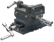 2-Way Cross Slide Vise - Model #TCV5- 5" Jaw Width - USA Tool & Supply