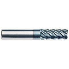 3/16 x 3/16 x 3/8 x 2 x 7 Flute .015R 2xD Pow-R-Path Mill AlCRNX Coated-Series IPT7-CR - USA Tool & Supply