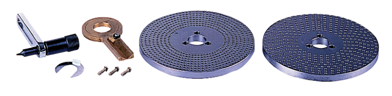 Dividing Plates - For 8; 10; 12" Rotary Table - USA Tool & Supply