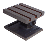 Angle Swivel Plate Table - 10 x 12"; 8" Overall Height - USA Tool & Supply