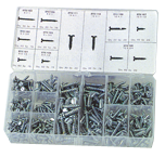 Self Tapping Screw Assortment - 6 thru 14 Dia - USA Tool & Supply