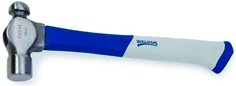 Ball Pein Hammer -- 8 oz; Hickory Handle - USA Tool & Supply