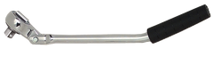 10-3/4" OAL - 3/8'' Drive - Flex Head - Double Offset Reversible Ratchet - Comfortable Grip Handle - USA Tool & Supply