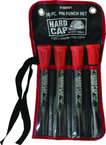 4 Piece Hardcap Pin Punch Set - USA Tool & Supply