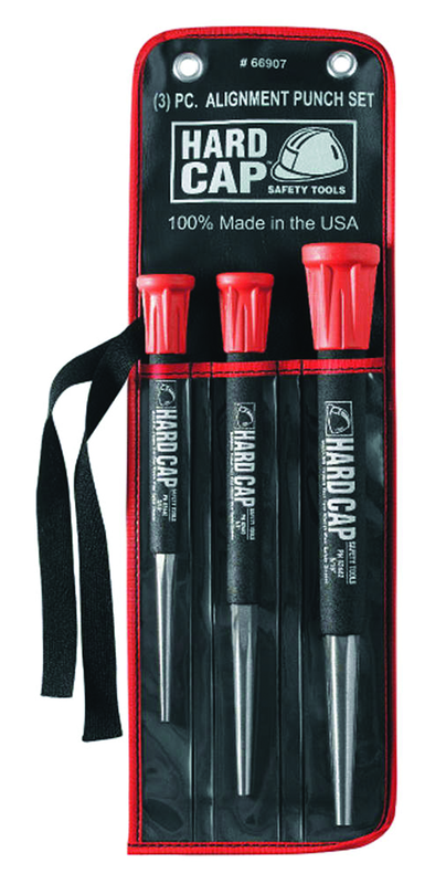 3 Piece Hardcap Alignment Punch Set - USA Tool & Supply