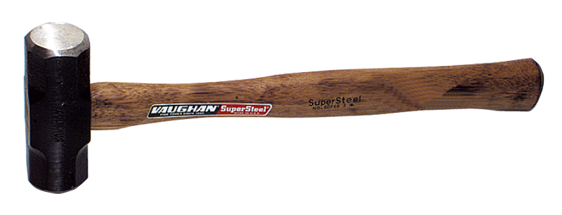 3 lb. Double Faced Engineers Hammer - Wood Handle - USA Tool & Supply