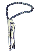 Locking Chain Clamp -- #20R Plain Grip 19" Chain Length - USA Tool & Supply