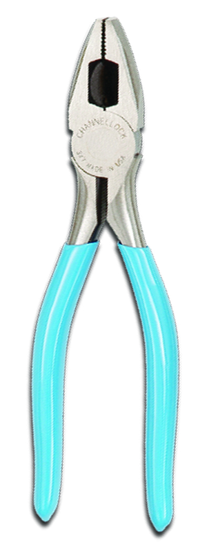 #3048 Comfort Grip Handles 8-1/2'' Long Linesman Pliers - USA Tool & Supply