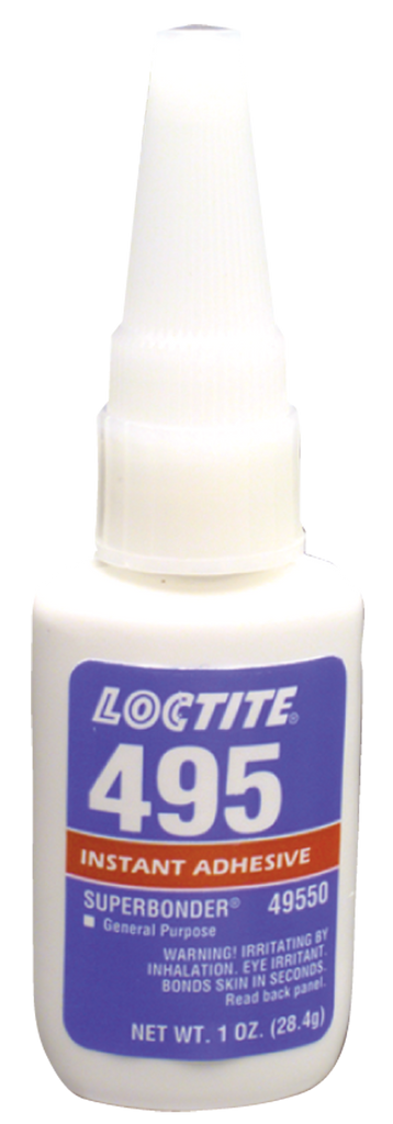 495 Super Bonder Instant Adhesive - 1 oz - USA Tool & Supply