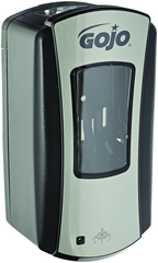 1200mL LTX-12 Dispenser Brushed Chrome/Black - USA Tool & Supply