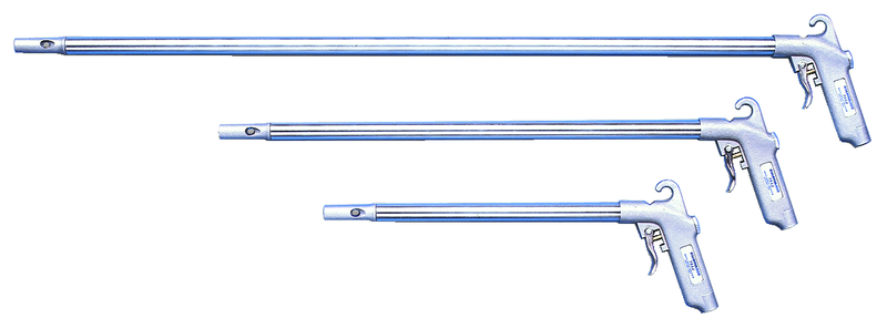 #75LJ006AA - 6'' Extended Reach - Long John Air Blow Gun - USA Tool & Supply