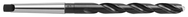 1-7/32 Dia. - 13-1/8" OAL - HSS Drill - Black Oxide Finish - USA Tool & Supply