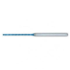 L9612 2.3mm Coolant Thru 10xD Carbide Drill Aqua Ex Micro - USA Tool & Supply