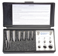 Punch & Die Set - #40105; 3/4'' Maximum OD; .010'' Maximum Material Thickness - USA Tool & Supply