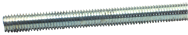 Threaded Rod - 1-1/4-7; 3 Feet Long; Zinc Plated - USA Tool & Supply