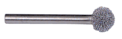 1 x 1'' - 1/4'' Shank - Sphere SSG Carbide Burr - USA Tool & Supply