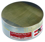 12" Round Rare Earth Magnetic Chuck Standard Pole - USA Tool & Supply