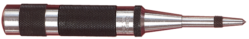 #18A - Starrett Automatic Center Punch -- 9/16 Body Diameter x 4-13/16'' Overall Length - USA Tool & Supply
