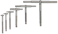 #S579HZ - 6 Pieces - 5/16 to 6'' Measuring Range - Telescoping Gage Set - USA Tool & Supply