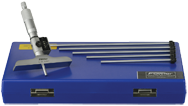 0 - 6 Measuring Range - (.001" Grad.) - Digit Counter Depth Micrometer - USA Tool & Supply