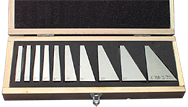 #PAB10 - 10 Pieces - 1° to 30° Angle - Angle Block Set - USA Tool & Supply