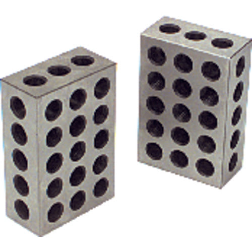 Tri Block - Model E123-23 Hole-1″ × 2″ × 3″ - USA Tool & Supply