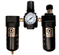 #26FRL2-G - 1/4 NPT - Standard Filter-Regulator-Lubricator - USA Tool & Supply