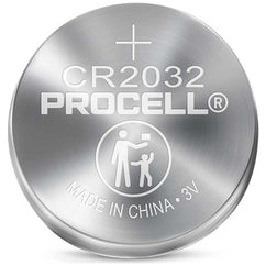 PC2032 3V Lithium Coin Batteries-Priced per Sheet of 5 - 4 Sheets Min. (20 Batteries) - USA Tool & Supply