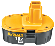 18 Volt XRP - Use with DeWALT DW987KA - Replacement Battery - USA Tool & Supply