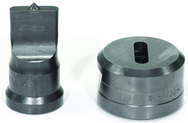 PDOB1/4X1; 1/4 x 1" Oblong Punch & Die Set - USA Tool & Supply