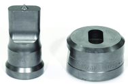 PDOB5/16X1; 5/16 x 1" Oblong Punch & Die Set - USA Tool & Supply