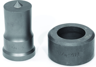 PDOS1-9/16; 1-9/16" Oversize Round Punch & Die Set - USA Tool & Supply