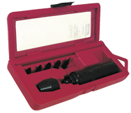 5 Piece - 3/8'' Drive - Impact Bit Set with Tool - USA Tool & Supply