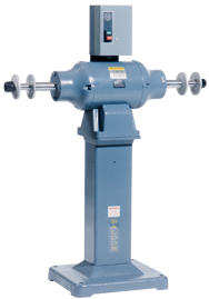 Industrial Buffer - 1252; 12"; 1800 RPM; 3HP; 3PH; 208-230/460V Motor - USA Tool & Supply