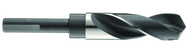 1-5/64" HSS - 1/2" Reduced Shank Drill - with 3 Flats - 118° Point - USA Tool & Supply