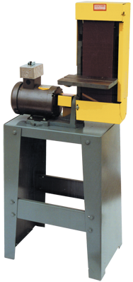 Belt Sander - #S6M-3; 6 x 48'' Belt; 3HP; 3PH; 220/440V Motor - USA Tool & Supply
