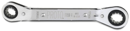 Proto® Offset Double Box Reversible Ratcheting Wrench 15 x 17 mm - 12 Point - USA Tool & Supply