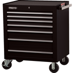 Proto® 450HS 34" Roller Cabinet - 7 Drawer, Black - USA Tool & Supply
