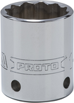 Proto® Tether-Ready 1/2" Drive Socket 1-1/8" - 12 Point - USA Tool & Supply