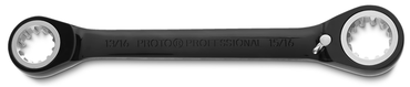 Proto® Black Chrome Double Box Reversible Ratcheting Wrench 13/16" x 15/16" - Spline - USA Tool & Supply